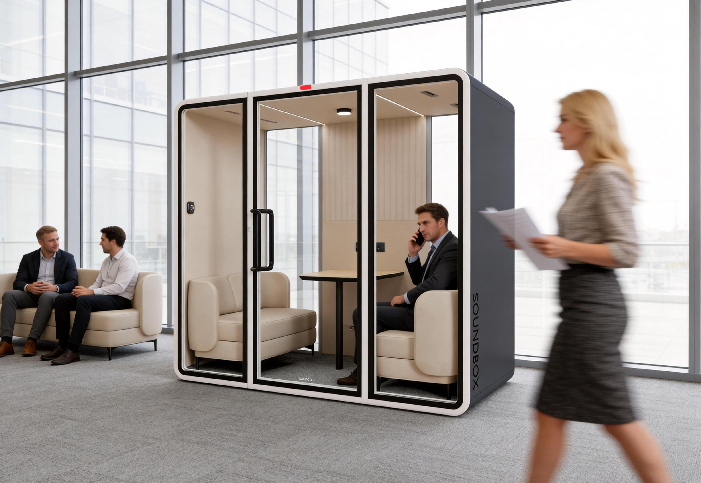 How Fuyao Group Improved Workplace Flexibility with Soundbox Acoustic Pods