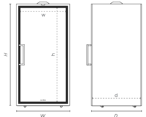 Soundbox soundproof office pod - specs image