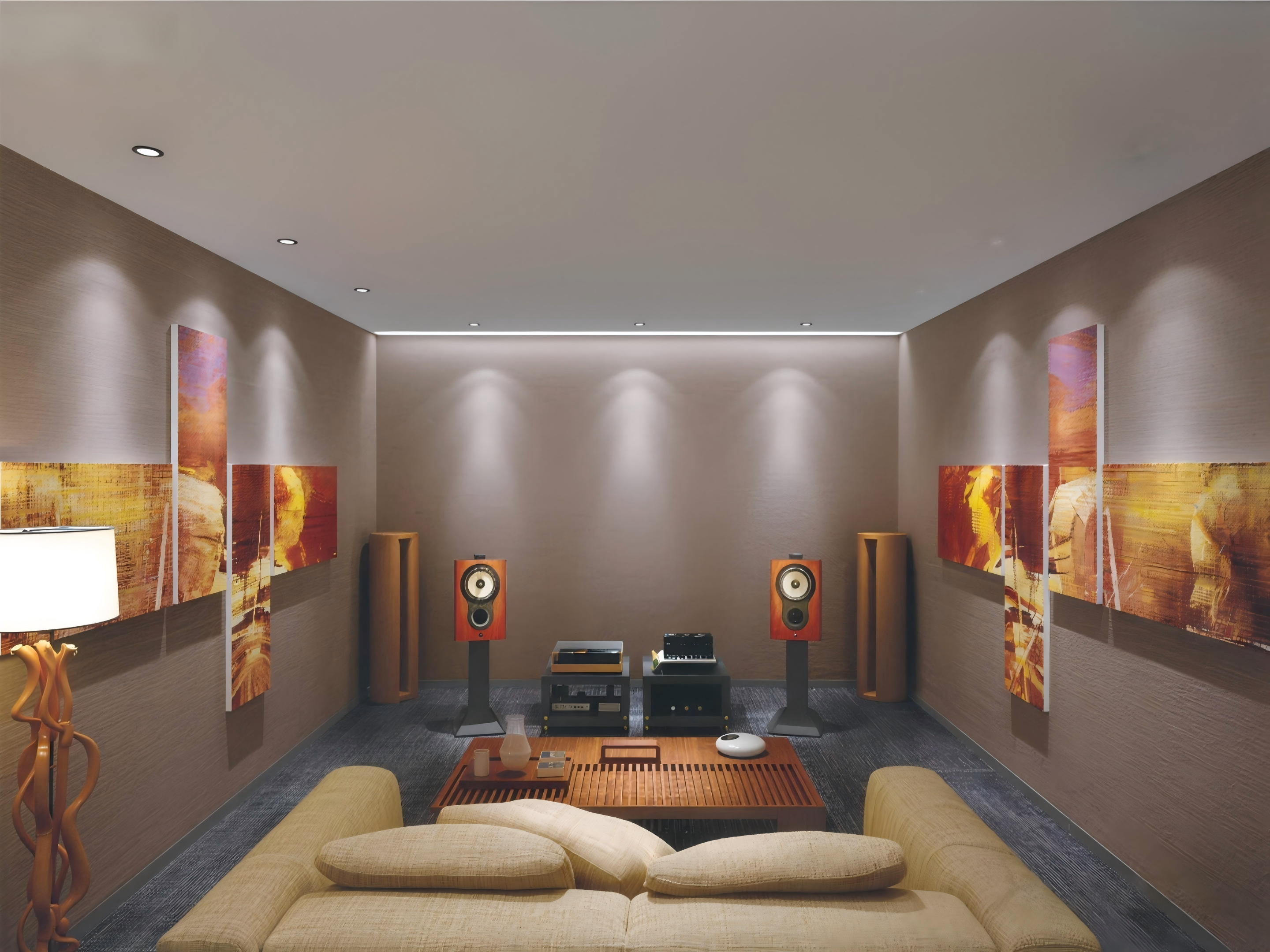 A Guide to Perfect Auditory Feast: Acoustic Design for Home Theaters, Piano Rooms, and Recording Studios