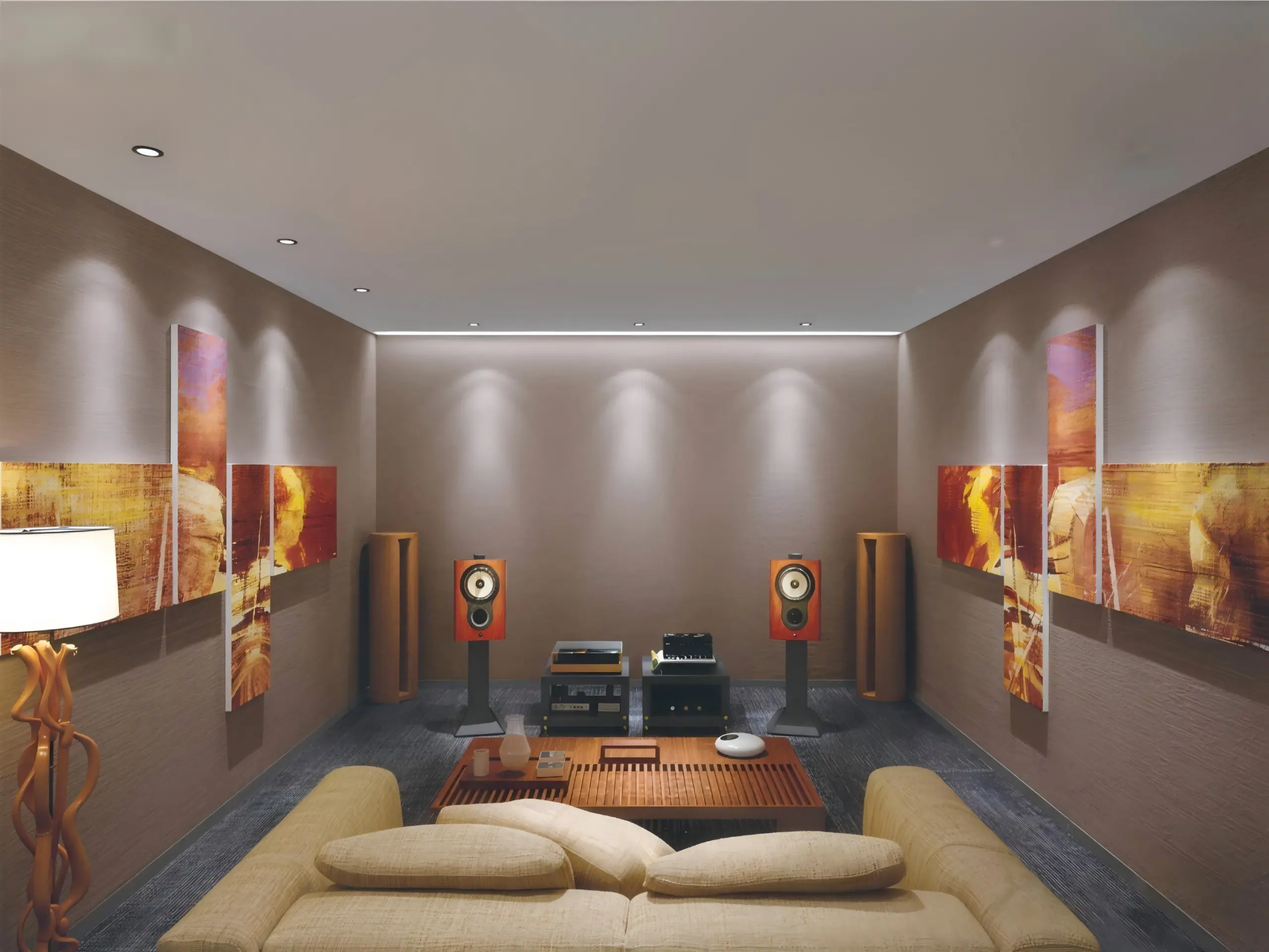 A Guide to Perfect Auditory Feast: Acoustic Design for Home Theaters, Piano Rooms, and Recording Studios