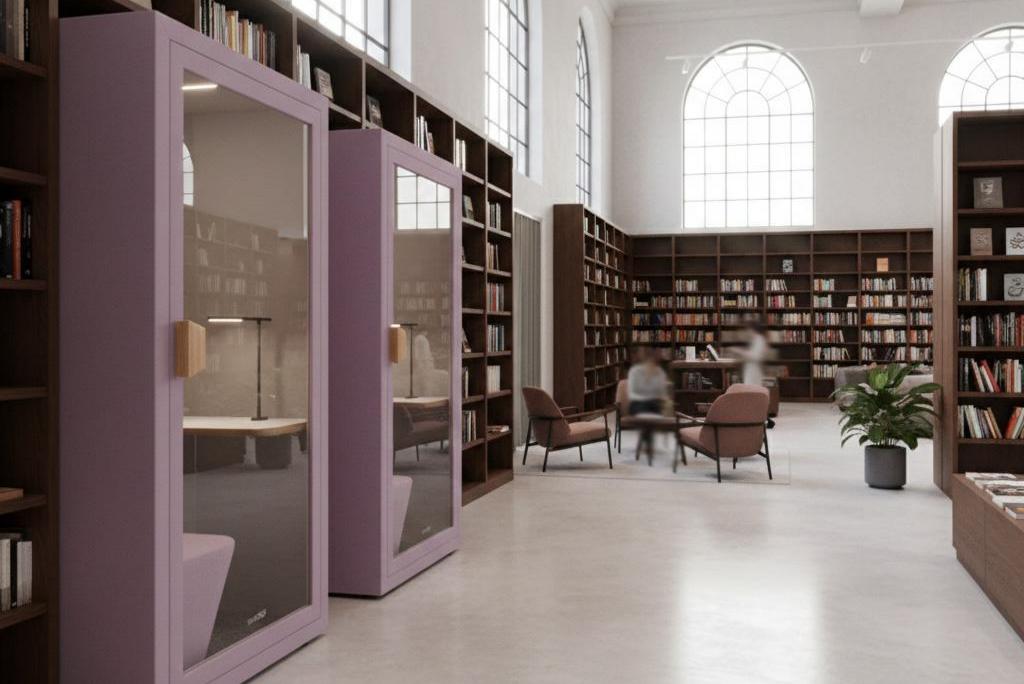 Use Soundbox Silent Pods to Create a "Parallel Universe" in Limited Space