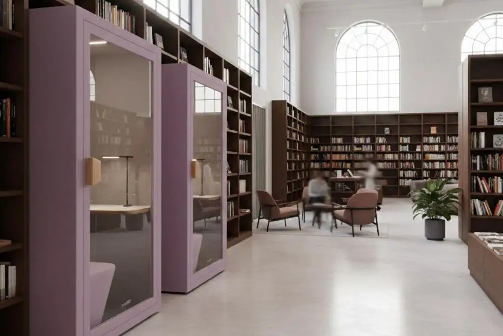 Use Soundbox Silent Pods to Create a "Parallel Universe" in Limited Space