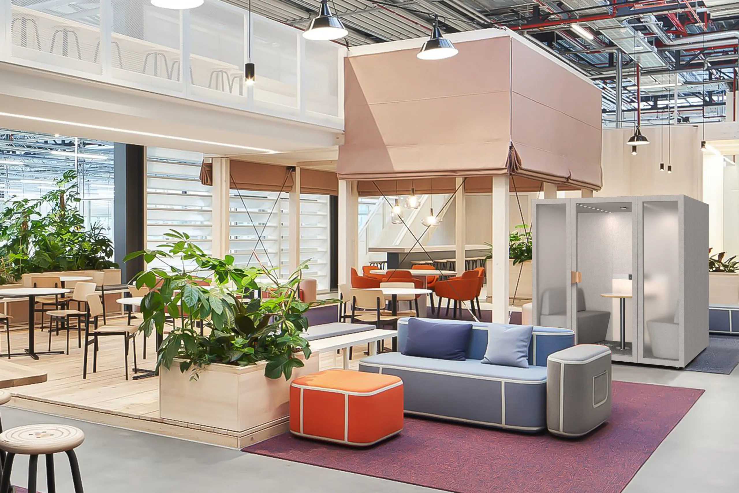 Benefits of 4 Person Meeting Pods