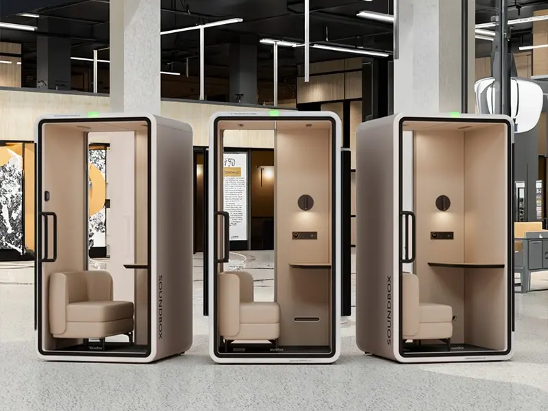 Soundproof Office Pod Specs: Acoustic Ratings & Materials