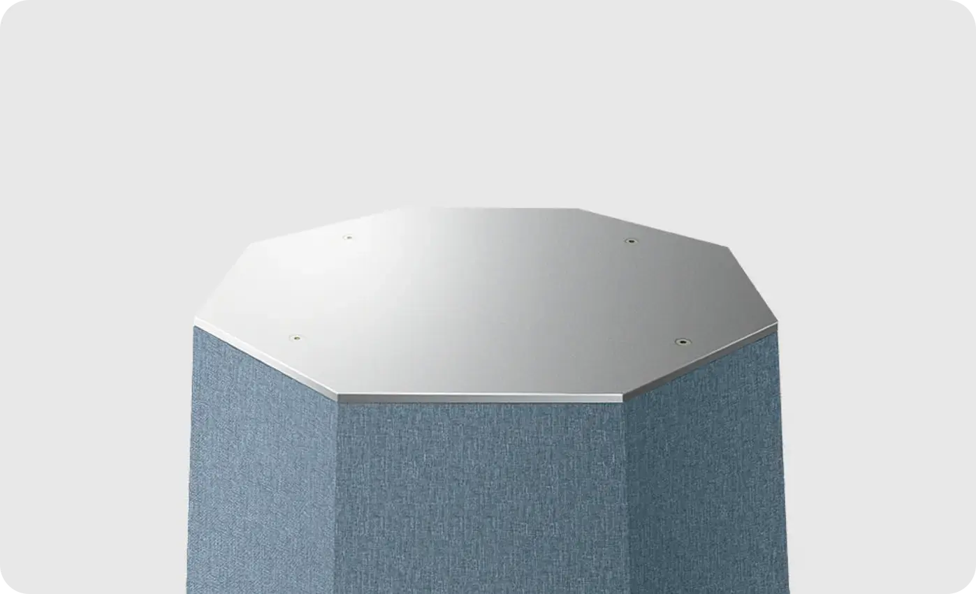 Slender Waist Low-Frequency Trap - soundproof booth gallery image